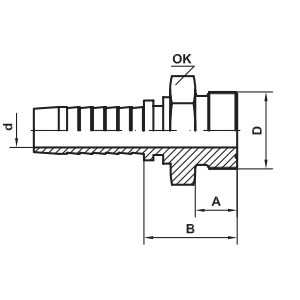 IF-G10 AGM flat face